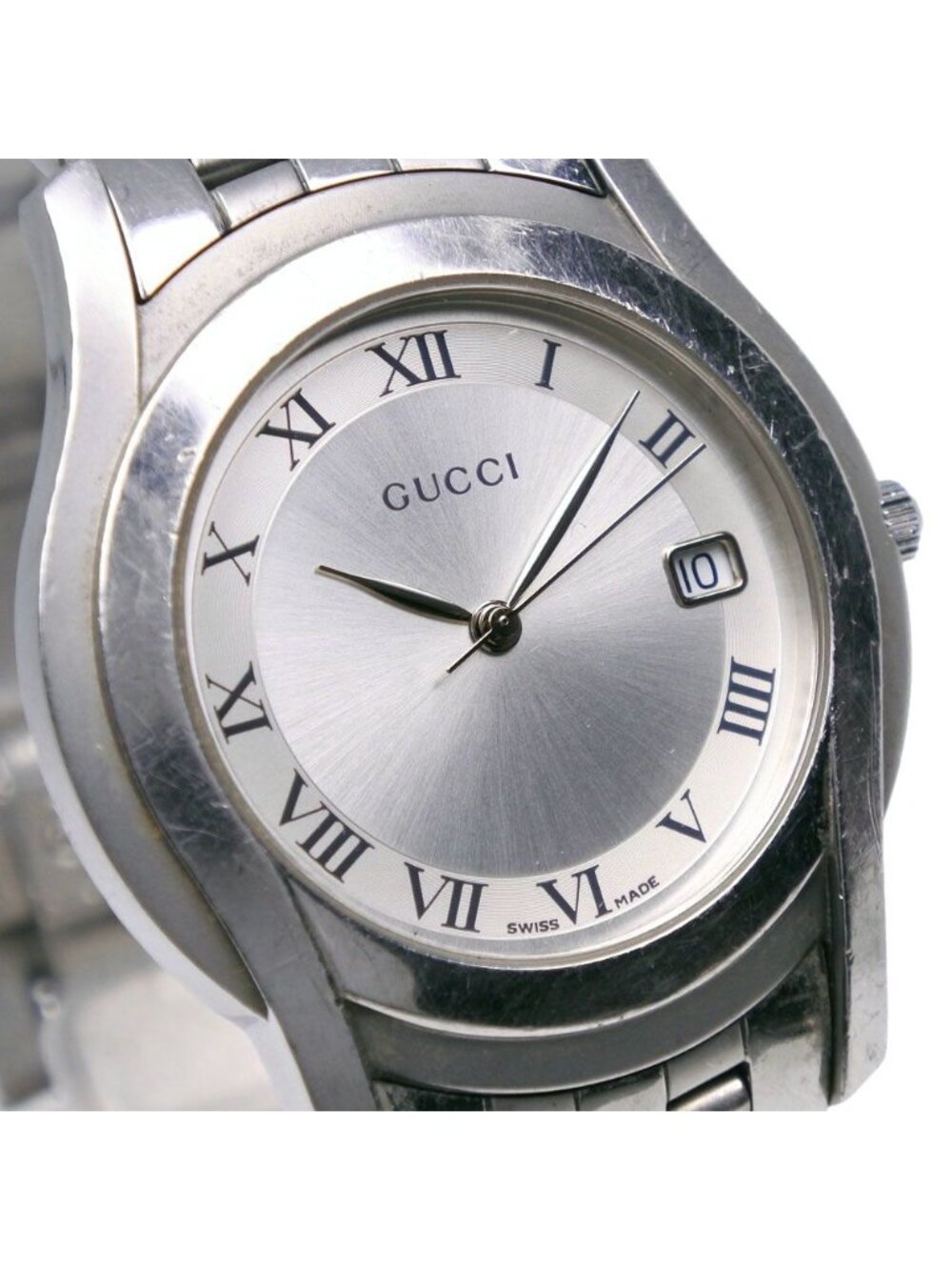 Gucci Class Stainless Steel Silver Quartz Analog Display Dial Watch - Picture 3 of 8